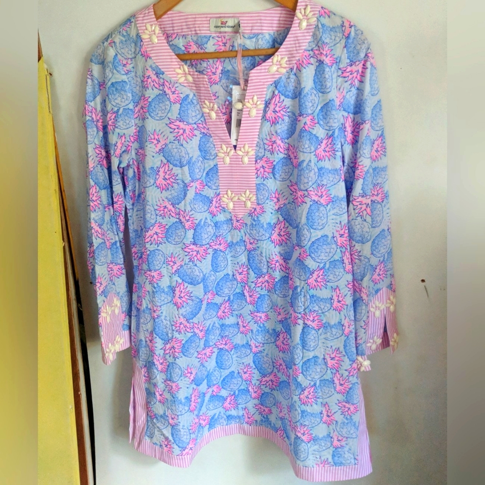 NWT Vineyard Vines Cover Up Dress Size XS NEW MSRP $158 U